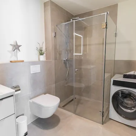 Kuestenperle - Penthousewohnung Mit 2 Schlafzimmern Und Sauna * Tossens