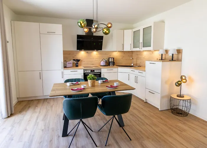 Apartman Kuestenperle - Penthousewohnung Mit 2 Schlafzimmern Und Sauna Tossens