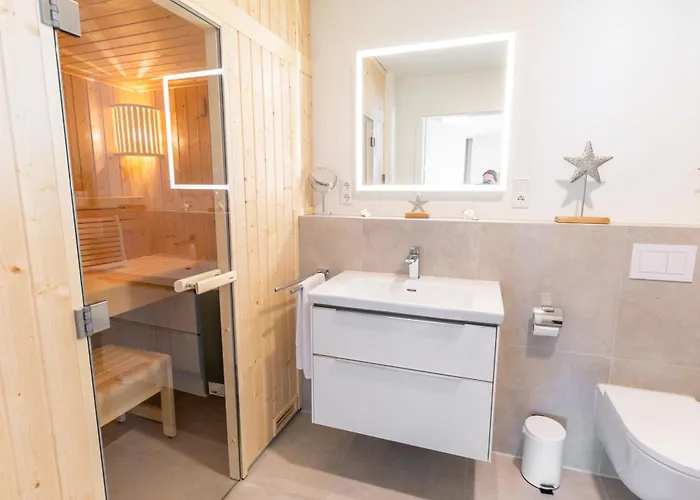 Kuestenperle - Penthousewohnung Mit 2 Schlafzimmern Und Sauna Apartman *